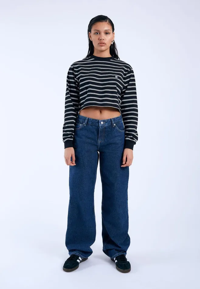 Dr Denim Wide Women Hill 8211 Pebble Dark Retro Pebble Dark Retro