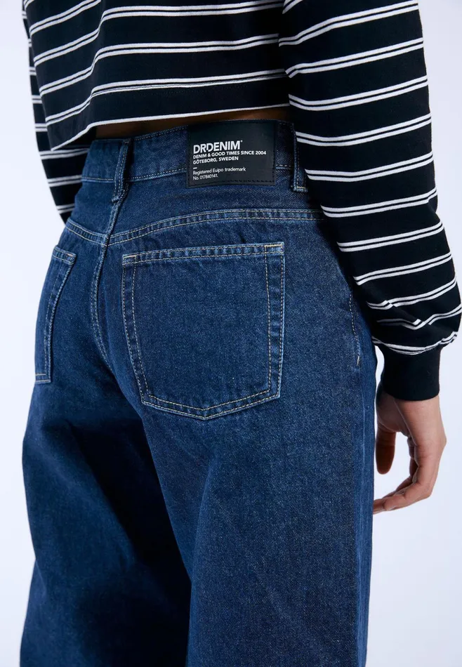 Dr Denim Wide Women Hill 8211 Pebble Dark Retro Pebble Dark Retro