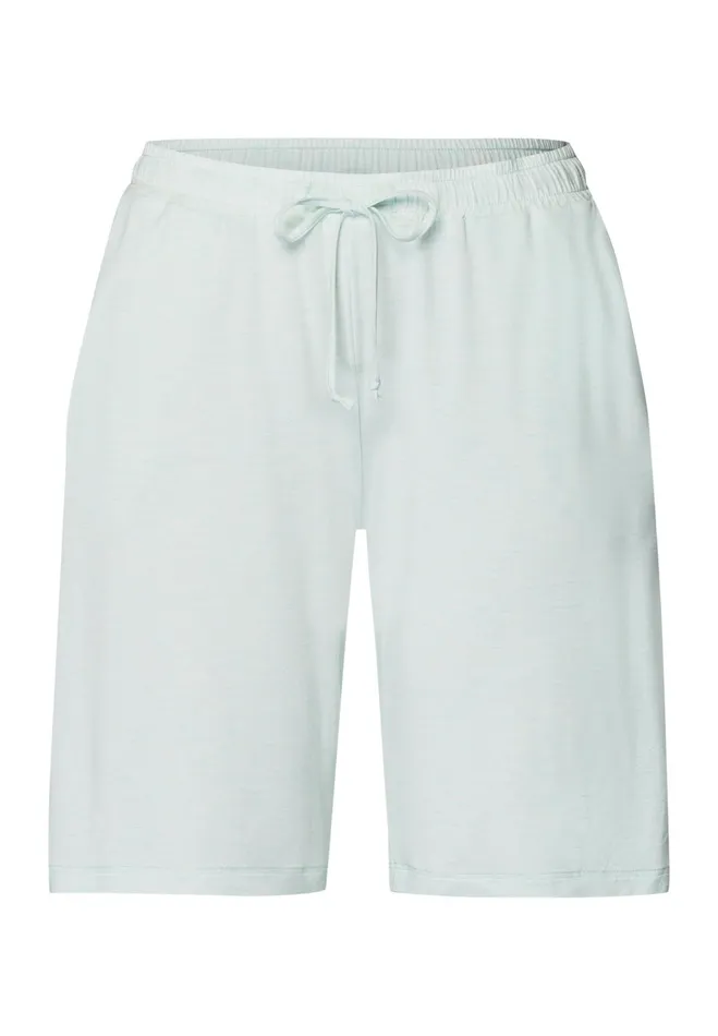 Drawstring Lounge Shorts Vapor Melange Women HANRO Pajama Bottoms