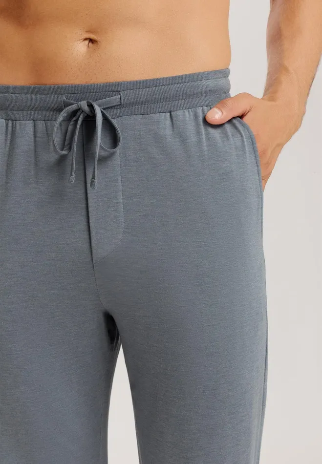 Drawstring Pants Ocean Melange Men HANRO Loungewear