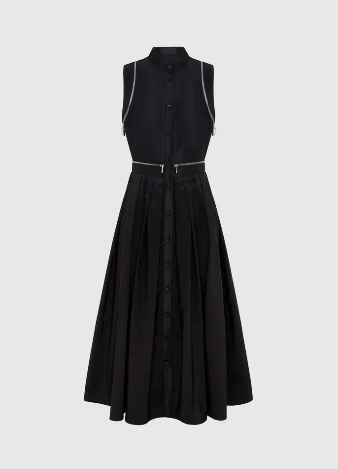 Dresses and Jumpsuits Edie Midi Dress 8211 Ebony LEO LIN Women