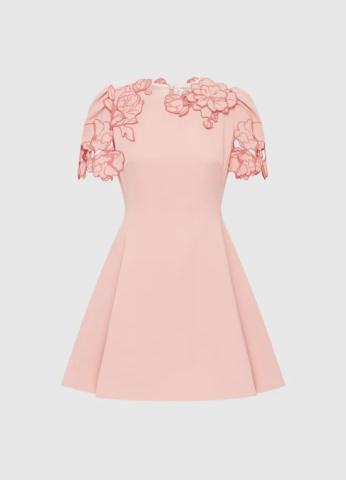 Dresses and Jumpsuits LEO LIN Women Elyse Appliqu Short Sleeve Mini Dress 8211 Light Rose Dresses and Jumpsuits LEO LIN Women Elyse Appliqu Short Sleeve Mini Dress 8211 Light Rose