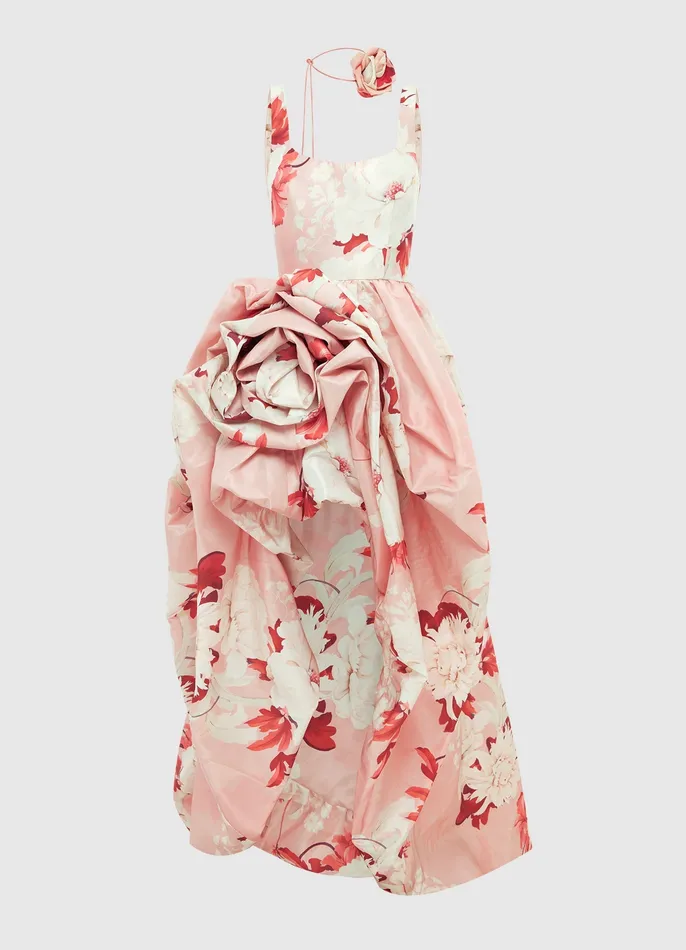 Dresses and Jumpsuits Women LEO LIN Illiana Rose Gown 8211 Peony Print