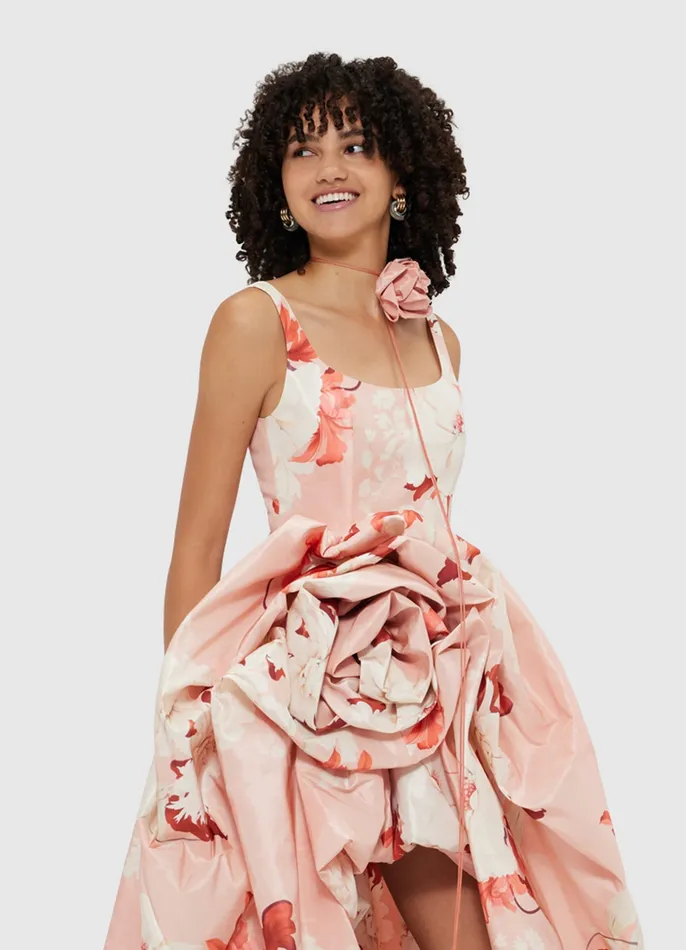 Dresses and Jumpsuits Women LEO LIN Illiana Rose Gown 8211 Peony Print