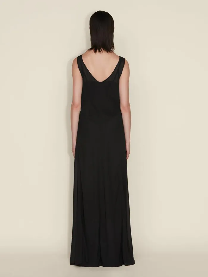 Dresses and Skirts Women Holzweiler Ditte Chiffon Dress Black