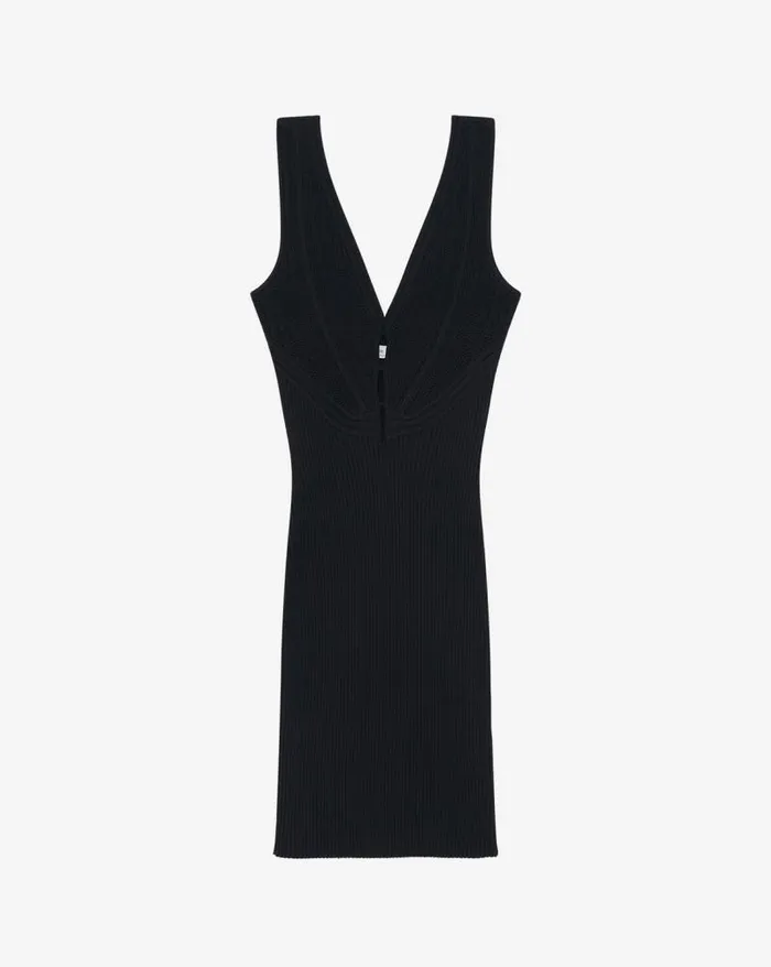 Dresses Women IRO NAURIA SHORT VNECK CUTOUT DRESS