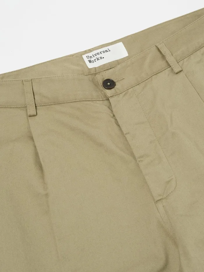 Duke Pant In Stone Twill Men Universal Works Trousers