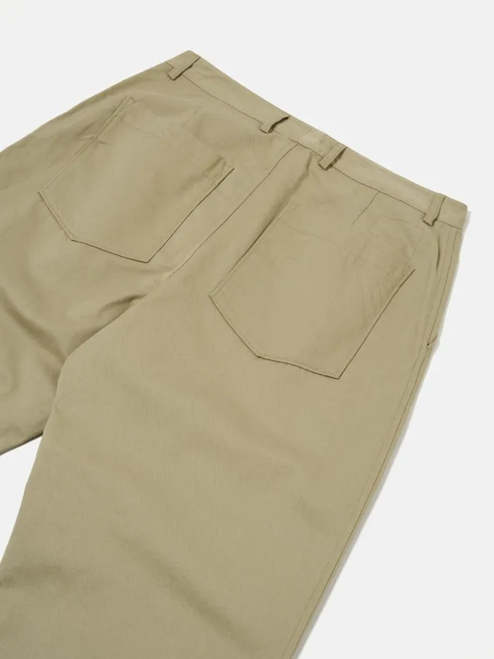 Duke Pant In Stone Twill Men Universal Works Trousers
