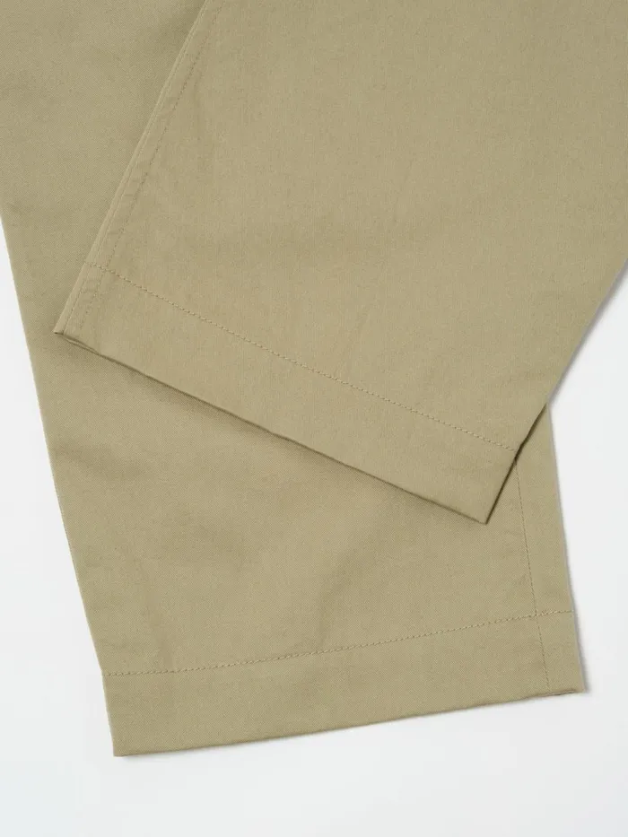 Duke Pant In Stone Twill Men Universal Works Trousers