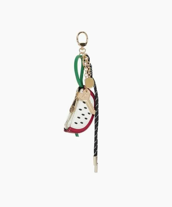 Dune London Bag Charms Women Juice Pink Colourful Bag Charm Green