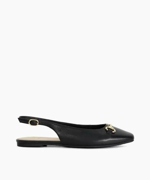 Dune London Ballet Pumps Women Halleys Black Square Toe Slingback Ballet Flats Black Dune London Ballet Pumps Women Halleys Black Square Toe Slingback Ballet Flats Black