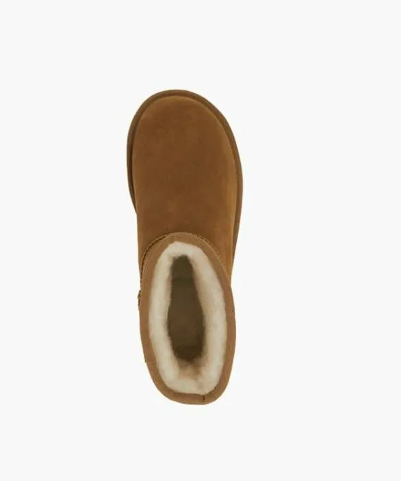 Dune London Brown Boots Women Classic Mini Pl Tan UGG Suede Platform Boots Brown