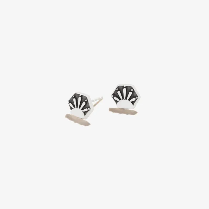 Earrings Women Alex And Ani Sun Stud Earrings Rafaelian Silver