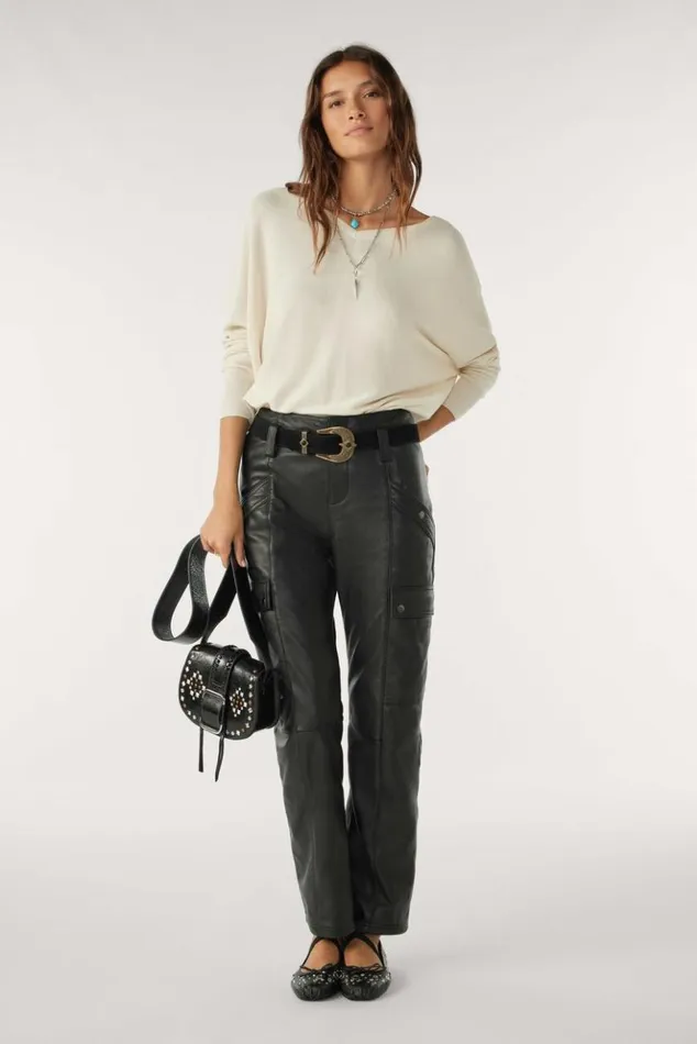 ElsyVNeck Backless Sweater Clothing Baandsh Sweaters and Cardigans