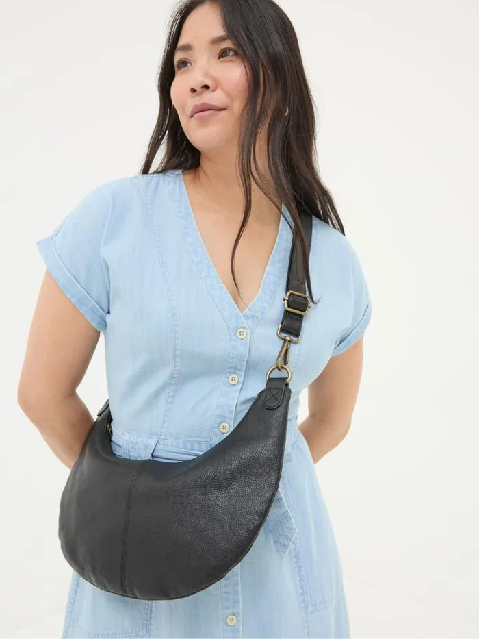 Fat Face Bags and Purses Harlow Black Sling Bag 8211 Women