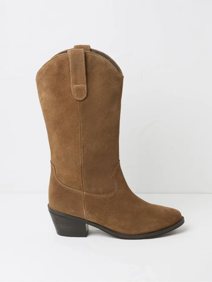 Fat Face Boots Sierra Brown Western Boots 8211 Women