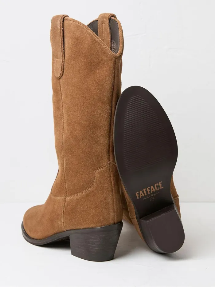 Fat Face Boots Sierra Brown Western Boots 8211 Women