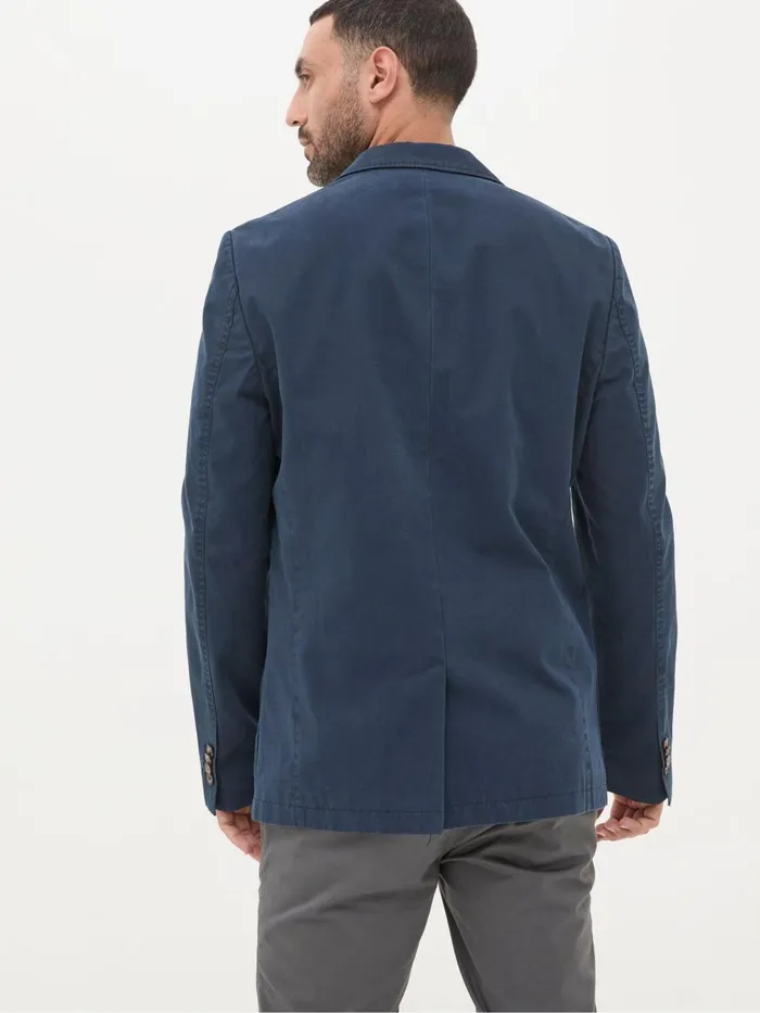 Fat Face Coats and Jackets Chilworth Blue Cotton Blazer 8211 Men