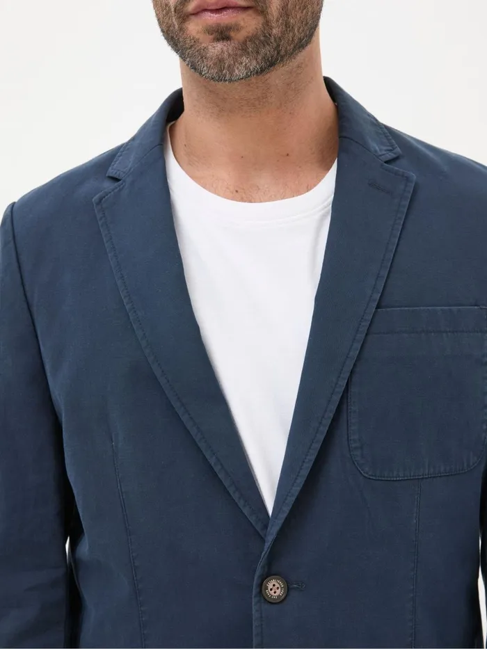 Fat Face Coats and Jackets Chilworth Blue Cotton Blazer 8211 Men