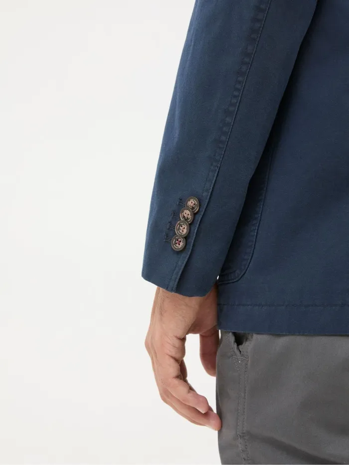 Fat Face Coats and Jackets Chilworth Blue Cotton Blazer 8211 Men