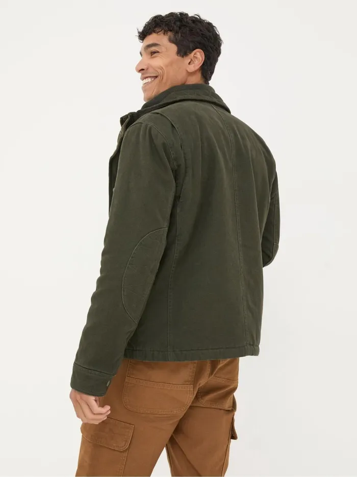 Fat Face Coats and Jackets Wardley Green Canvas Jacket 8211 Men