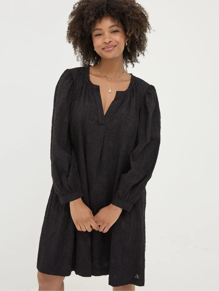 Fat Face Dresses Anona Black Swing Dress 8211 Women