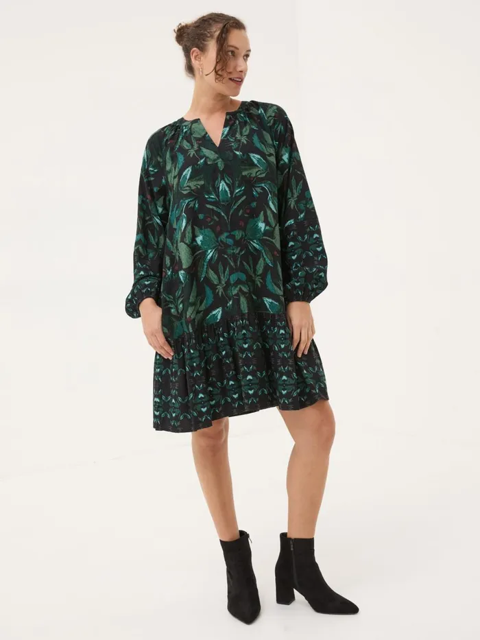 Fat Face Dresses Black Amy Mirrored Tunic 8211 Women