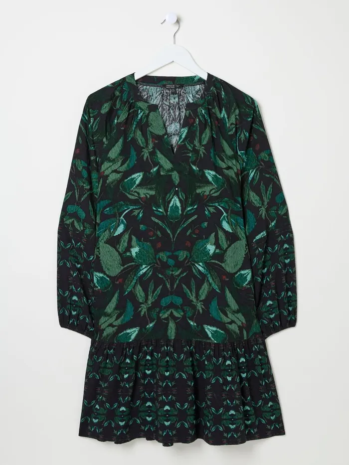 Fat Face Dresses Black Amy Mirrored Tunic 8211 Women