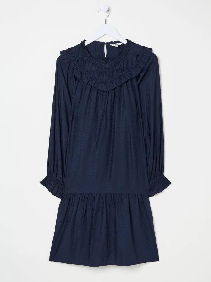 Fat Face Dresses Dark Navy Mika Jacquard Dress 8211 Women Fat Face Dresses Dark Navy Mika Jacquard Dress 8211 Women