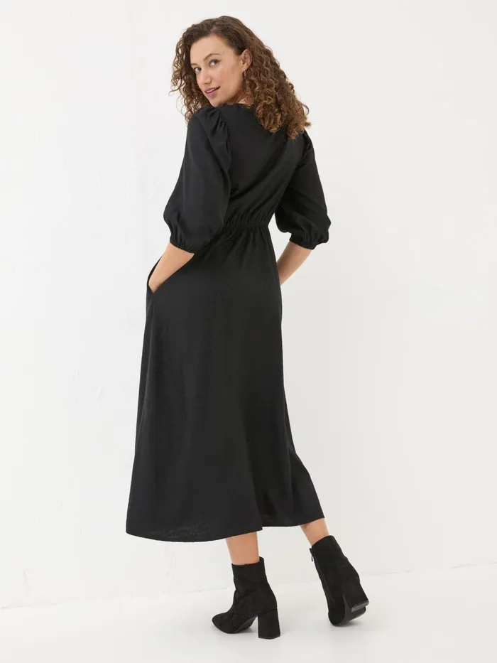 Fat Face Dresses Libby Black Midi Dress 8211 Women
