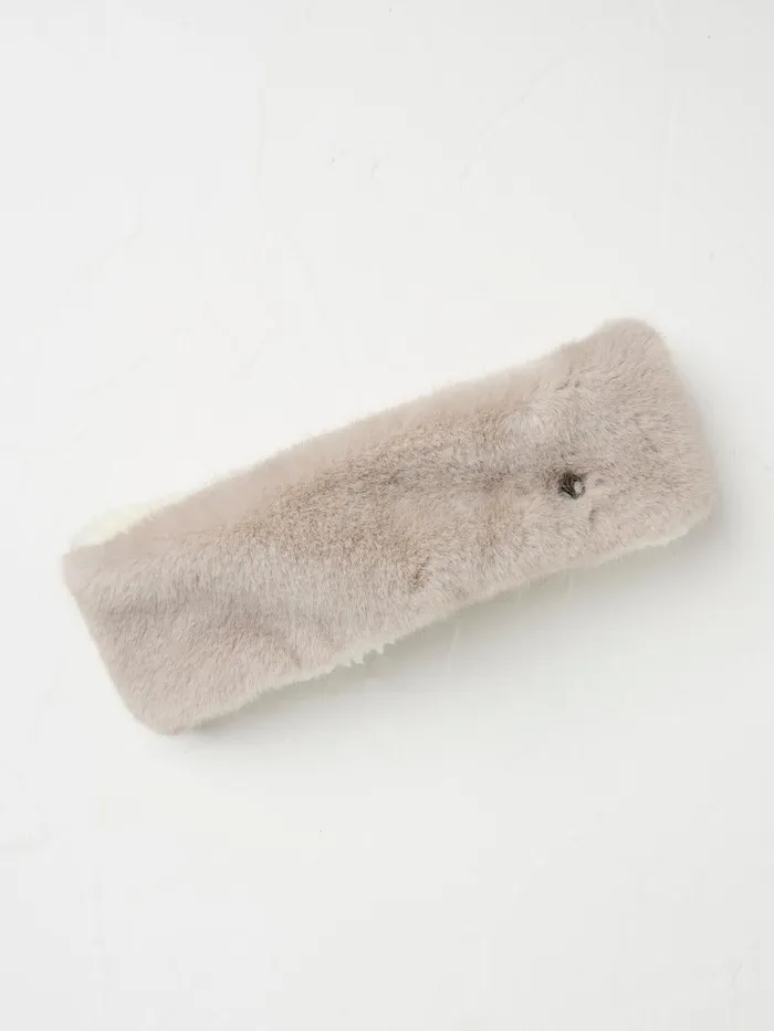 Fat Face Hair Accessories Natural Faux Fur Headband 8211 Women
