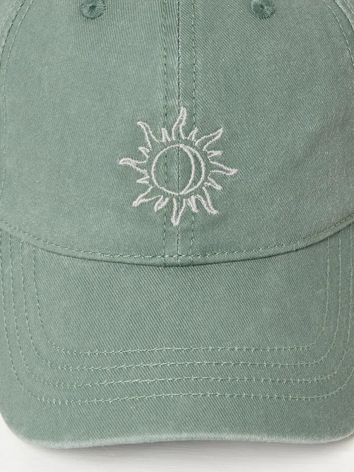 Fat Face Hats Embroidered Sun Cap Green Embroidered Sun Cap 8211 Women