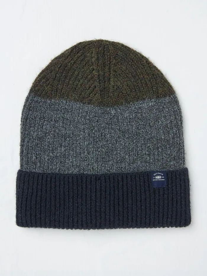 Fat Face Hats Navy Leo Beanie 8211 Men