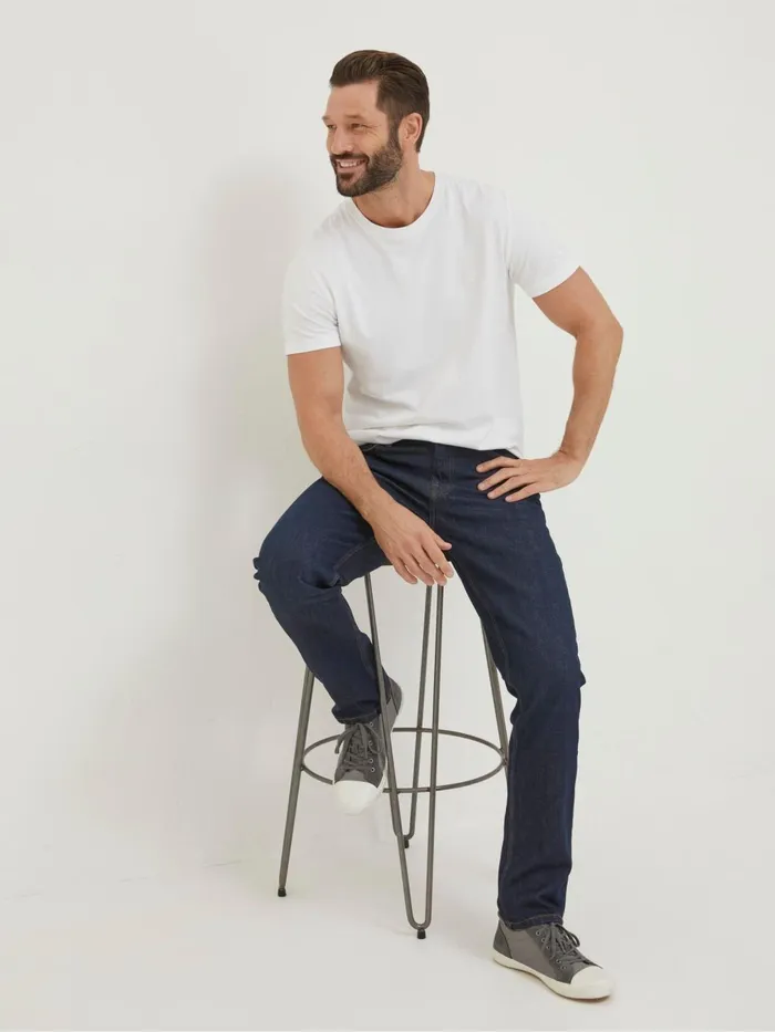 Fat Face Jeans Blue Slim Vintage Wash Jeans 8211 Men