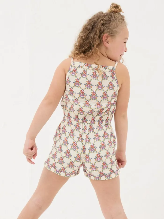 Fat Face Jumpsuits and Playsuits Amelia Geo Print Natural Print Playsuit 8211 Kids Fat Face Jumpsuits and Playsuits Amelia Geo Print Natural Print Playsuit 8211 Kids