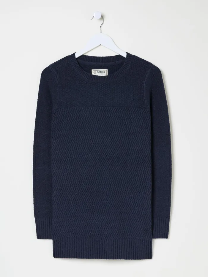 Fat Face Knitwear Navy Amelia Tunic 8211 Women
