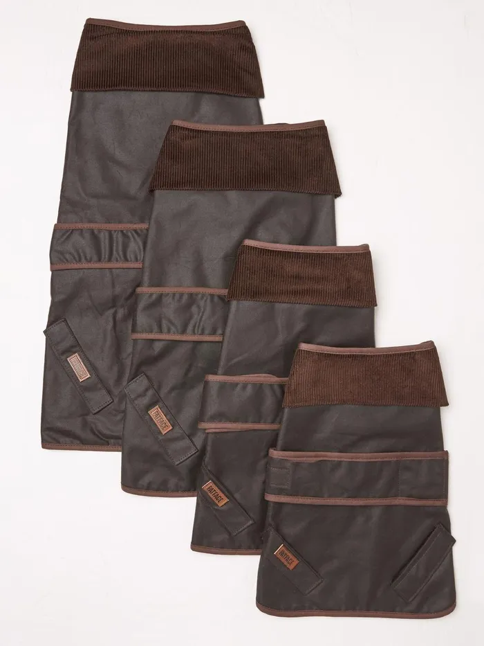 Fat Face Pet Accessories Brown Sussex Dog Coat