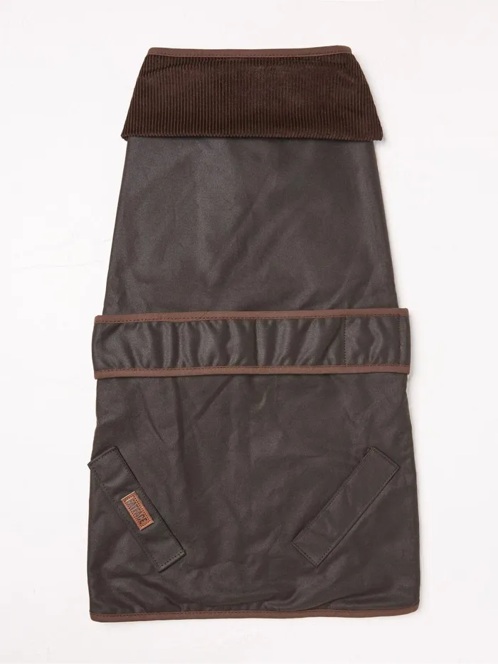 Fat Face Pet Accessories Brown Sussex Dog Coat