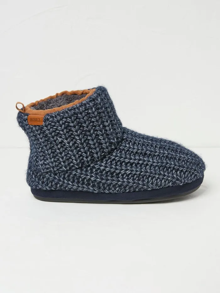 Fat Face Pyjamas and Nightwear Laurence Navy Laurence Knit Boots 8211 Men