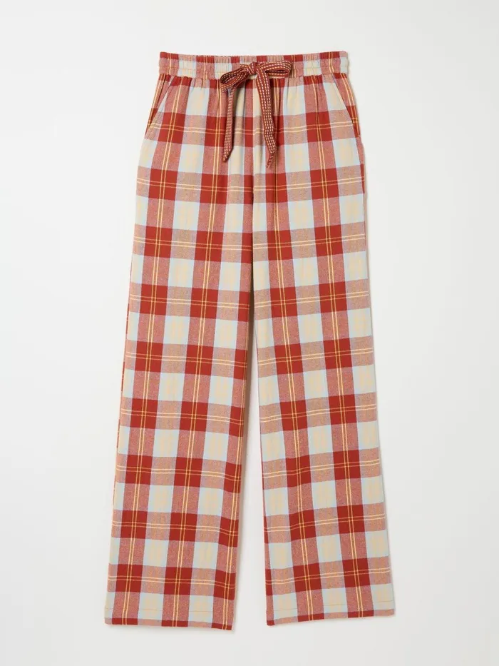 Fat Face Pyjamas and Nightwear Lola Red Multi Check Pyjama Bottoms 8211 Women