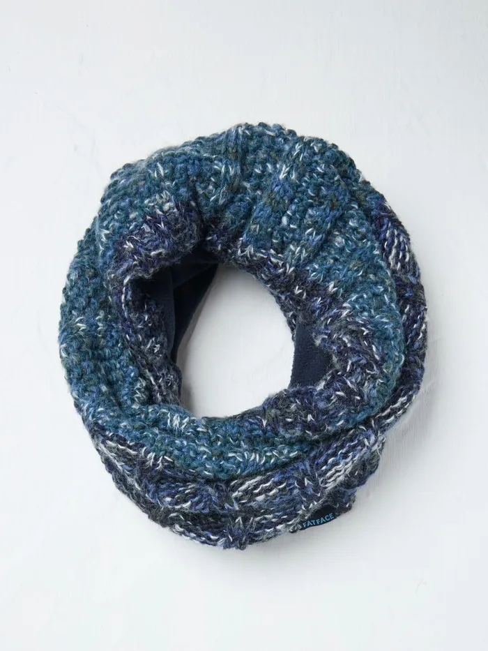 Fat Face Scarves Navy Truro Snood 8211 Men