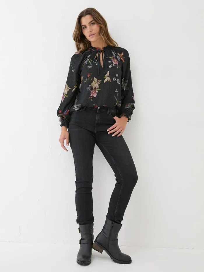 Fat Face Shirts and Blouses Black Lil Moonlit Blouse 8211 Women Fat Face Shirts and Blouses Black Lil Moonlit Blouse 8211 Women