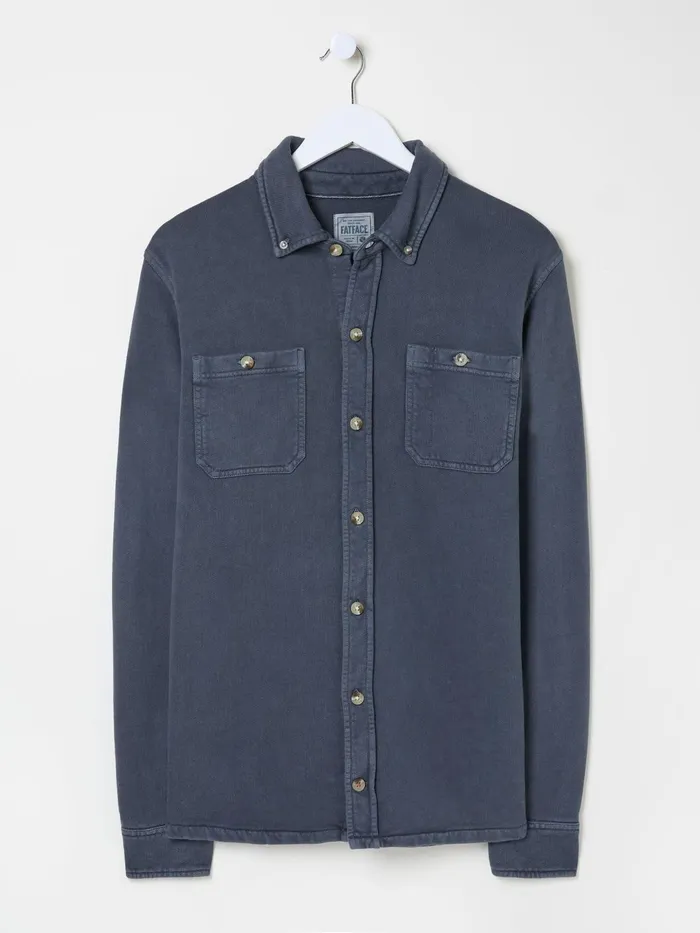 Fat Face Shirts Petworth Blue Cotton Shirt 8211 Men