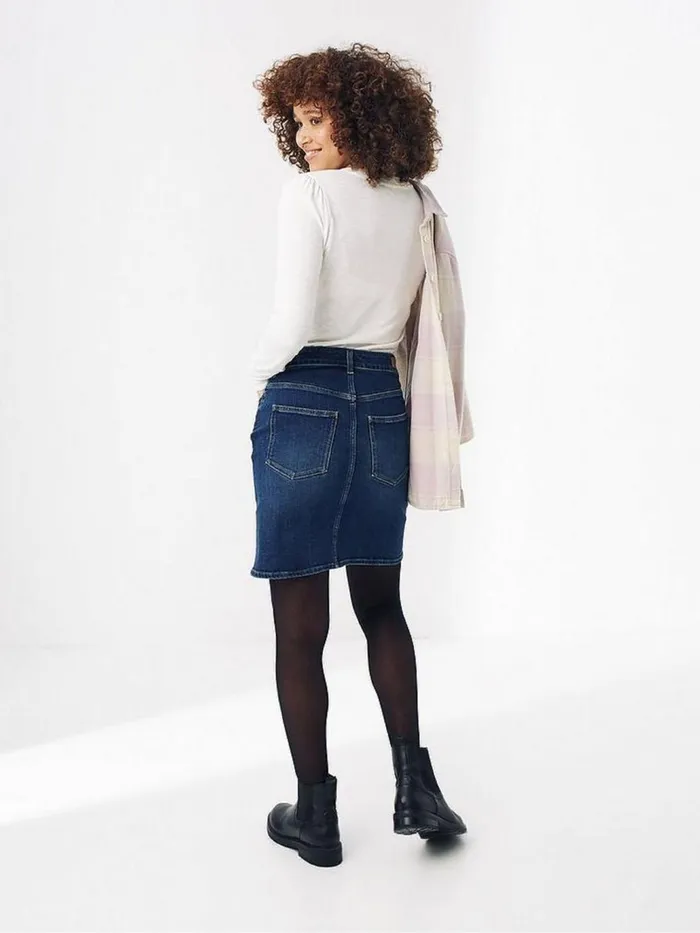 Fat Face Skirts Blue Hope Denim Skirt 8211 Women