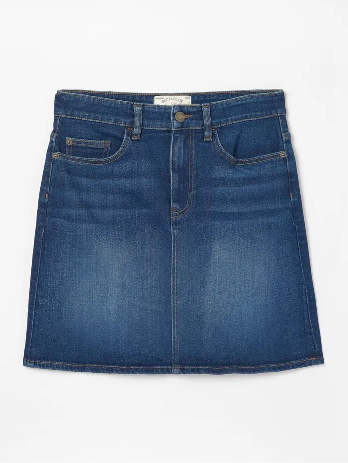 Fat Face Skirts Blue Hope Denim Skirt 8211 Women