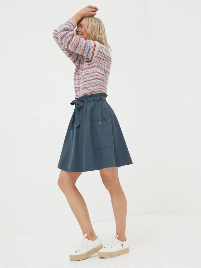 Fat Face Skirts Nicole Grey Utility Skirt 8211 Women