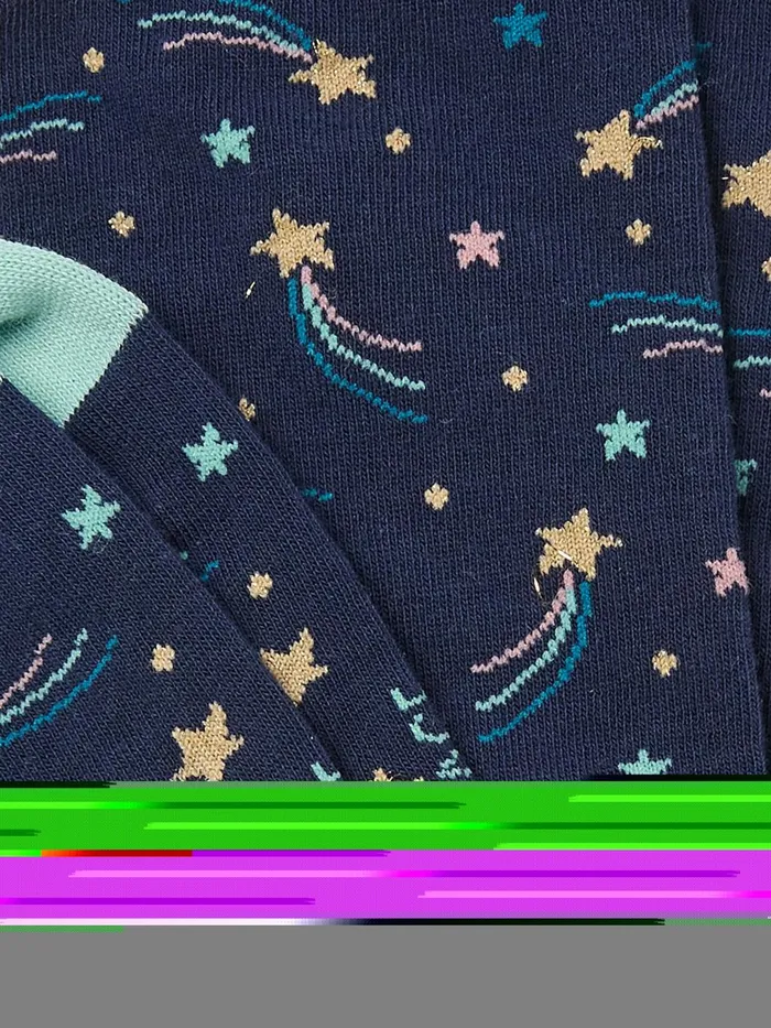 Fat Face Socks and Tights Blue Navy Shooting Star Socks 1 Pack 8211 Women