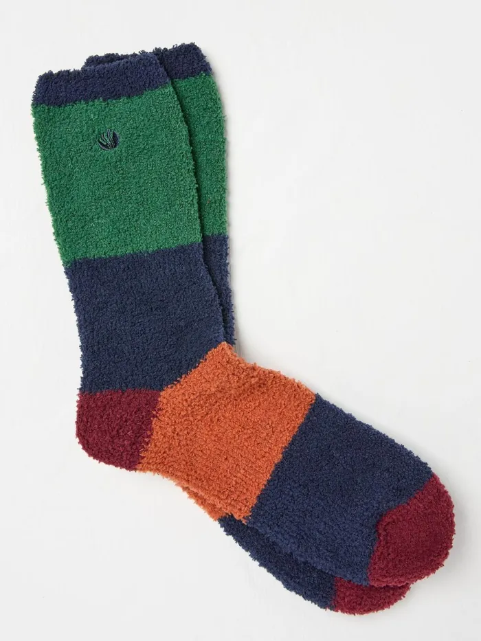 Fat Face Socks Green Striped Idaho Socks 8211 Men
