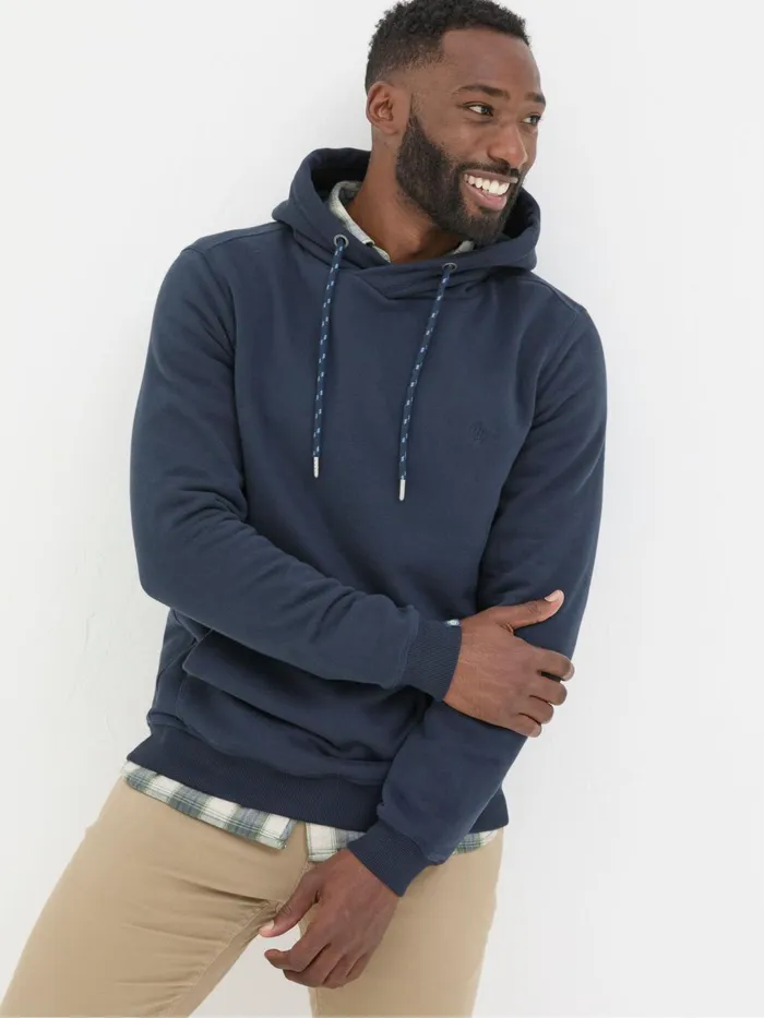 Fat Face Sweatshirts and Hoodies Brooke Navy Blue Overhead Hoodie 8211 Men