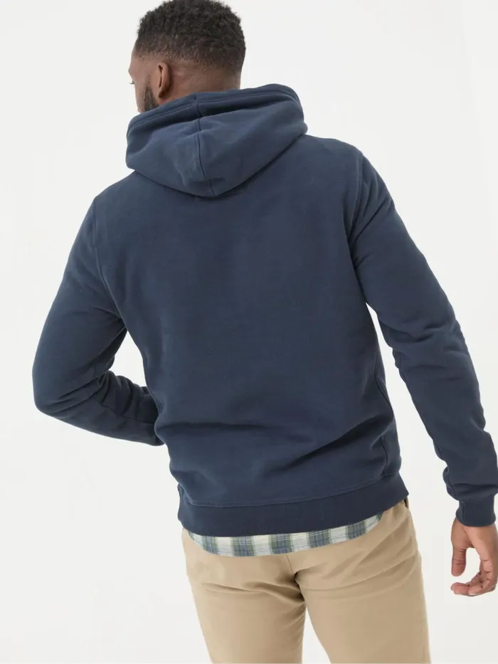 Fat Face Sweatshirts and Hoodies Brooke Navy Blue Overhead Hoodie 8211 Men